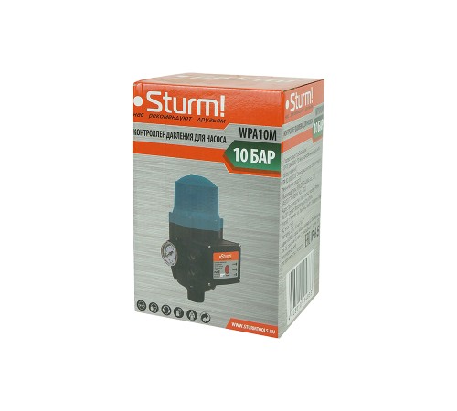 Контроллер давления для насоса Sturm! WPA10M Контроллер давления для насоса Sturm! WPA10M