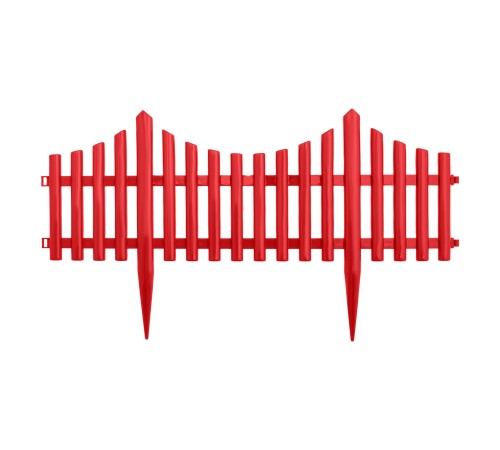 Забор декоративный "Гибкий", 24 х 300 см, коралловый, Palisad Забор декоративный "Гибкий", 24 х 300 см, коралловый, Palisad