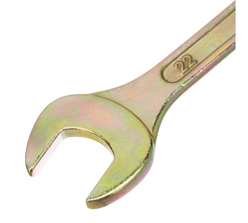 Набор ключей рожковых 6-22 мм, 8 шт, желтый цинк Сибртех