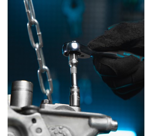 Набор инструментов 109 предметов, 120 зубьев, CrV 1/4, 1/2