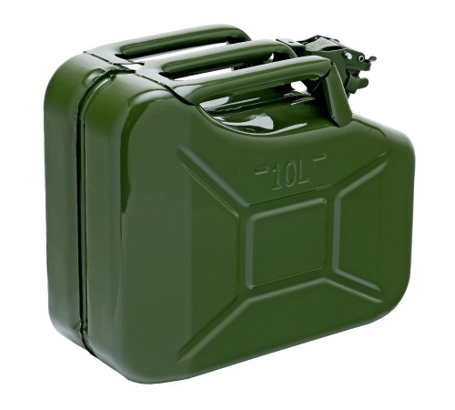 Канистра для ГСМ, металлическая, 10 литров Stels
