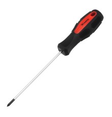 Отвертка Anti-Slip, PH0 х 100 мм, CrV, двухкомпонентная рукоятка Matrix Отвертка Anti-Slip, PH0 х 100 мм, CrV, двухкомпонентная рукоятка Matrix