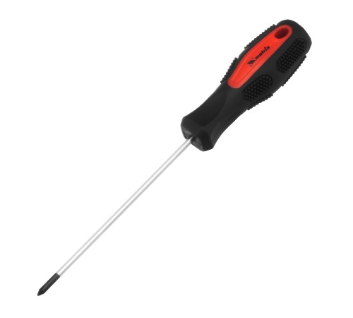 Отвертка Anti-Slip, PH0 х 100 мм, CrV, двухкомпонентная рукоятка Matrix Отвертка Anti-Slip, PH0 х 100 мм, CrV, двухкомпонентная рукоятка Matrix