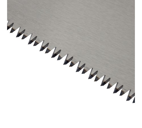 Ножовка по дереву, 500 мм, 11 TPI, зуб 3D, двухкомпонентная рукоятка Denzel