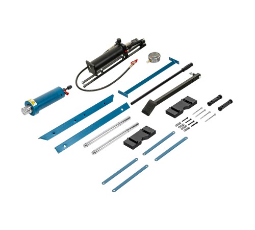 Пресс гидравлический с манометром и педалью, 30 т Stels