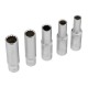 Набор инструментов, 1/2", 1/4", CrV, 12 гранные головки, пластиковый кейс, 76 предметов Stels