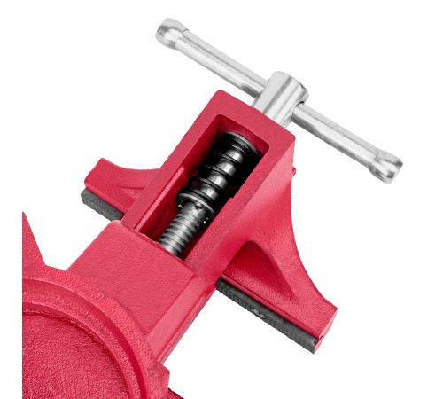 Тиски слесарные, 200 мм, поворотные, с наковальней// Matrix