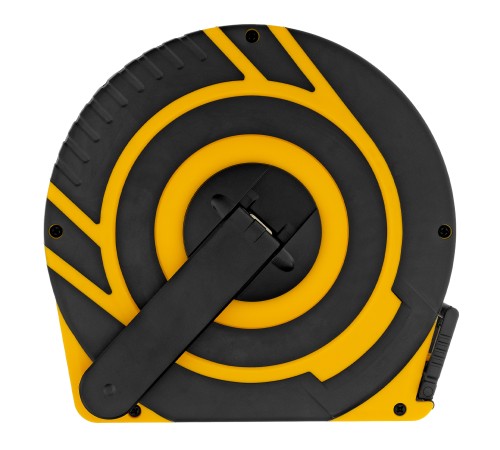 Рулетка геодезическая 30 м х 15 мм, закрытый корпус, фиберглассовая лента Denzel Рулетка геодезическая 30 м х 15 мм, закрытый корпус, фиберглассовая лента Denzel