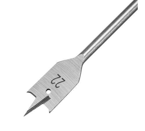 Сверло по дереву перовое удлиненное, 22 х 300 мм, шестигранный хвостовик Matrix