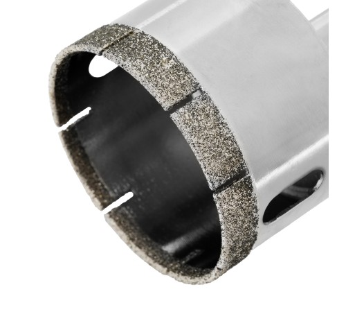 Сверло по стеклу и керамической плитке, 45 х 55 мм, цилиндрический хвостовик Сибртех