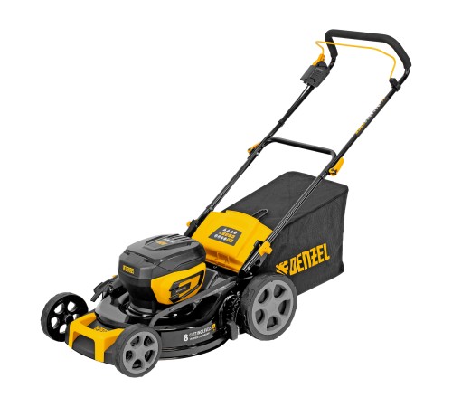 Газонокосилка аккумуляторная бесщет. DLM-460, 460 мм, травосб. 65 л., Li-Ion, 40 В Denzel