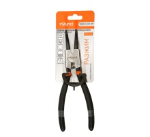 Съёмник стопорных колец, 170мм, изогнутые губки, разжим, Sturm!