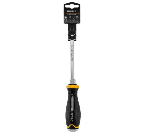 RUNTEC RT-SD3PH3x150 Отвертка RUNTEC PH3 x 150 мм CrV усиленная со сквозным стержнем RUNTEC RT-SD3PH3x150 Отвертка RUNTEC PH3 x 150 мм CrV усиленная со сквозным стержнем
