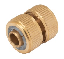 Муфта ремонтная для шланга, 1/2, латунная Palisad