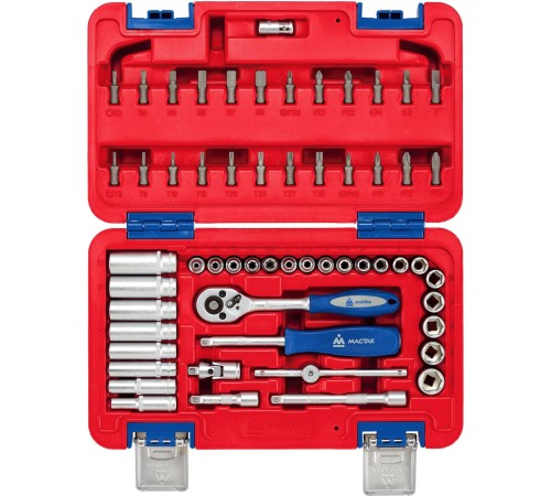 Набор инструментов универсальный, 57 предметов МАСТАК 01-057C