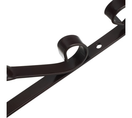 Кронштейн декоративный, 250 х 250 мм, коричневый Сибртех