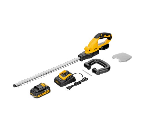 Кусторез аккумуляторный HTD-510, нож 510 мм, Li-Ion, 20 В Denzel