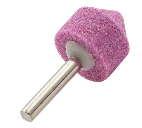 Шарошка абразивная, конус, 25 x 25 x 6 мм, F46, 3 шт Matrix