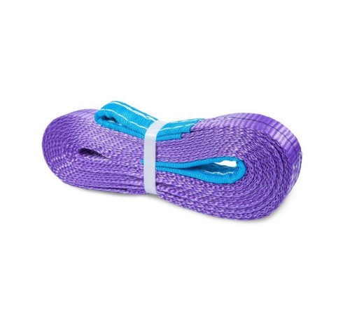 Буксир текстильный ленточный TOR БТЛ 6,0 т 10,0 м (петля-петля)