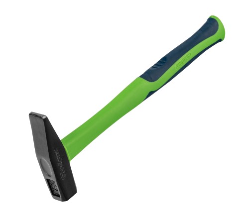 Молоток слесарный, 200 г, фибергласовая обрезиненная рукоятка Сибртех