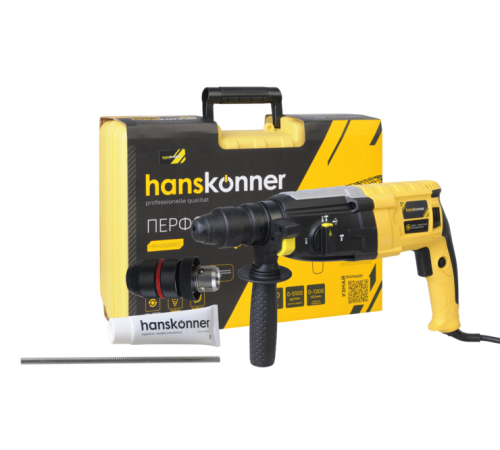 Перфоратор SDS Plus Hanskonner HRH0828REC Перфоратор SDS Plus Hanskonner HRH0828REC
