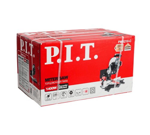Пила торцовочная сетевая P.I.T. PMS210-C