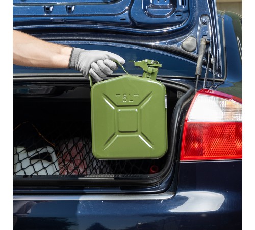 Канистра для ГСМ, металлическая, 5 литров Stels