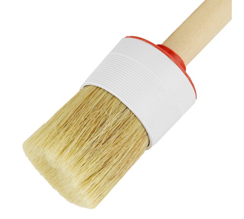 Кисть круглая №16 (55 мм), натуральная щетина, деревянная ручка MTX