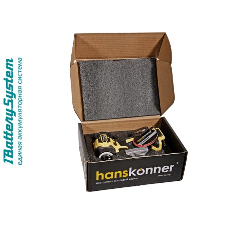 Аккумуляторный ударный винтоверт Hanskonner HCD20280BLW 1BatterySystem Аккумуляторный ударный винтоверт Hanskonner HCD20280BLW 1BatterySystem