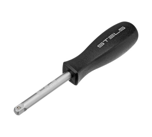 Набор инструментов, 1/2", 1/4", CrV, 12 гранные головки, пластиковый кейс, 76 предметов Stels