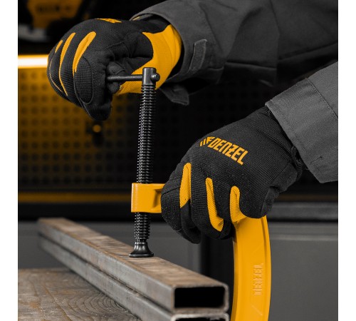 Струбцина G-образная, усиленная, 100 мм Denzel