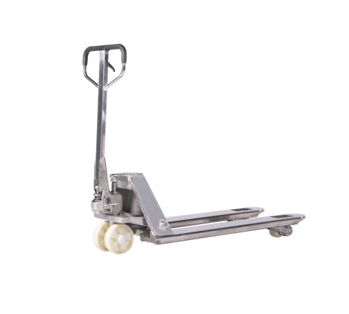 Тележка гидравлическая из нержавеющей стали 2500 кг 1150 мм нейлоновые колеса TOR WH-25S Тележка гидравлическая из нержавеющей стали 2500 кг 1150 мм нейлоновые колеса TOR WH-25S