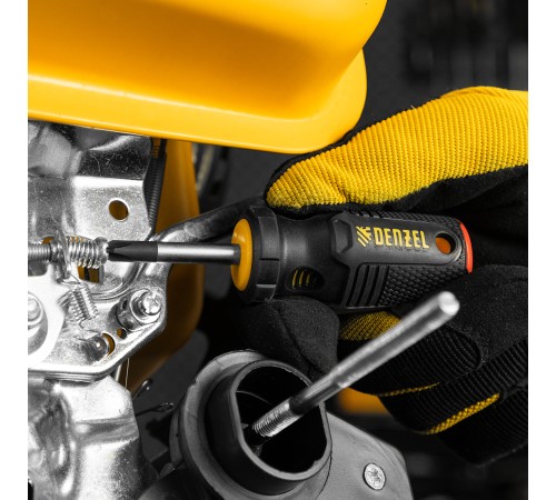 Отвертка, PH2х38 мм, S2, 3к рукоятка Denzel