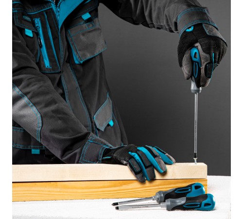 Набор отверток 6 шт, S2, трехкомпонентная рукоятка Gross