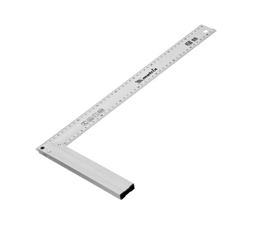 Угольник, 450 мм, алюминиевый, литой Matrix