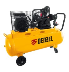 Компрессор воздушный инверторный рем. привод BIW3000/100, 3,0 кВт, 100 литров, 535 л/мин Denzel