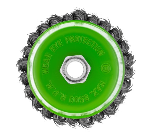 Щетка для УШМ, 100 мм, М14, 