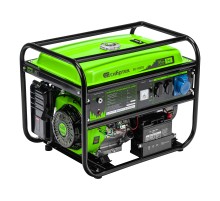 Генератор бензиновый БС-6500Э, 5.5 кВт, 230В, четырехтактный, 25 л, электростартер Сибртех