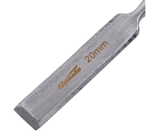 Долото-стамеска 20 мм, деревянная рукоятка// Sparta