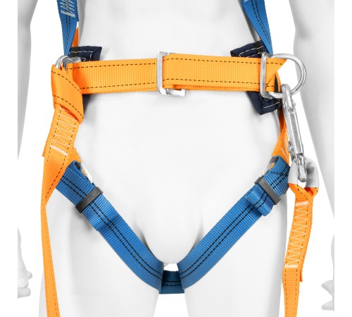 Удерживающая привязь УП IIЖ,с наплечными и набедренными лямками,А-строп из синтетической ленты Сибртех