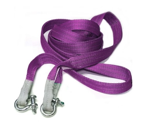 Буксир текстильный ленточный TOR БТЛ 4,5 т 5,0 м (скоба-скоба)