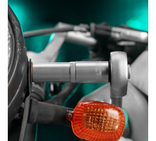 Головка торцевая удлиненная, 15 мм, шестигранная, CrV, под квадрат 1/2 Stels