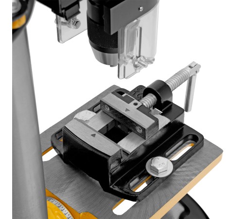 Станок сверлильный DDM-350L, 350 Вт, 13 мм, 5 ск., лазер, настольный Denzel
