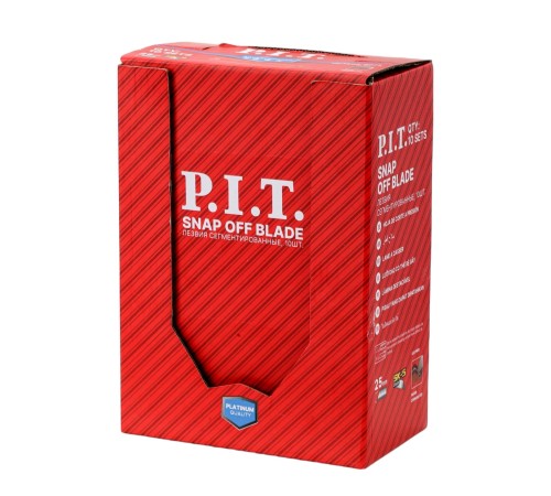 Лезвия сегментированные P.I.T. HUTK06-0025