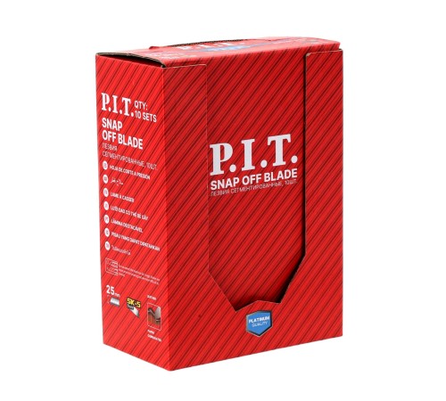 Лезвия сегментированные P.I.T. HUTK06-0025