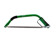 Пила лучковая, 530 мм рабочая часть, двухкомпонентная рукоятка, защитная кулиса, Palisad