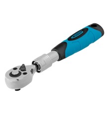 Ключ-трещотка телескопический 1/4", 150-200 мм, CrV, 72 зуба, с быстрым сбросом, хром Gross Ключ-трещотка телескопический 1/4", 150-200 мм, CrV, 72 зуба, с быстрым сбросом, хром Gross