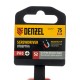 Отвертка, PH0х75 мм, S2, 3к рукоятка Denzel