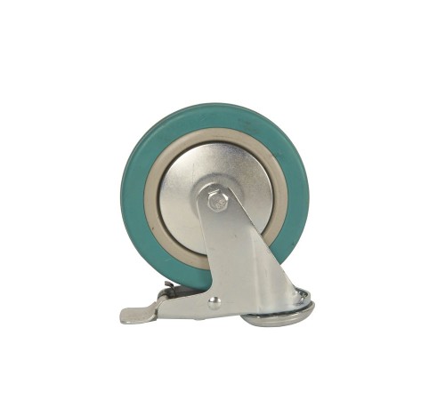 Колесо аппаратное поворотное SChgb 55 125 мм под болт с тормозом (N) Колесо аппаратное поворотное SChgb 55 125 мм под болт с тормозом (N)