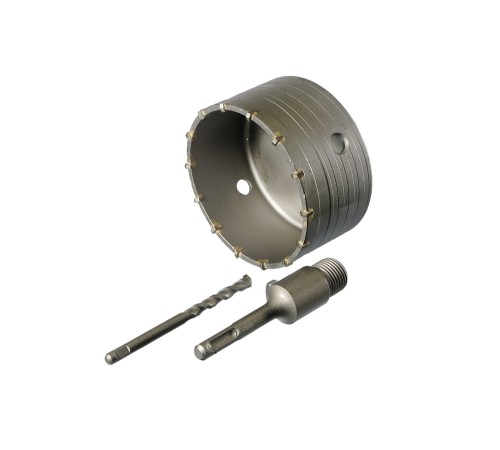 Коронка по бетону, 110 мм, BK8, центрирующее cверло, хвостовик SDS+, Sturm!